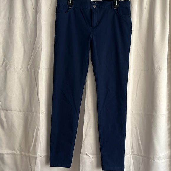 Anatomie Navy Blue Demi Skinny Pants Size Medium - Picture 2 of 5